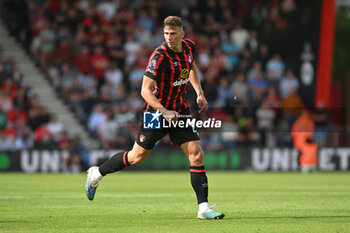 2023-08-12 - Illya Zabarnyi (27) of AFC Bournemouth during the English championship Premier League football match between Bournemouth and West Ham United on 12 August 2023 at the Vitality Stadium in Bournemouth, England - FOOTBALL - ENGLISH CHAMP - BOURNEMOUTH V WEST HAM - ENGLISH PREMIER LEAGUE - SOCCER