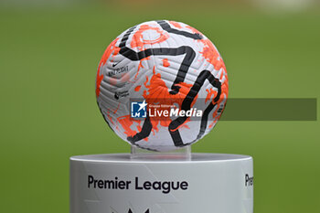2023-08-12 - The Nike Premier League official match ball during the English championship Premier League football match between Bournemouth and West Ham United on 12 August 2023 at the Vitality Stadium in Bournemouth, England - FOOTBALL - ENGLISH CHAMP - BOURNEMOUTH V WEST HAM - ENGLISH PREMIER LEAGUE - SOCCER