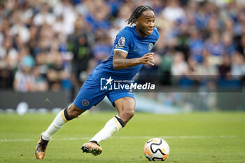 2023-08-13 - Chelsea midfielder Raheem Sterling (7) during the English championship Premier League football match between Chelsea and Liverpool on 13 August 2023 at Stamford Bridge in London, England - FOOTBALL - ENGLISH CHAMP - CHELSEA V LIVERPOOL - ENGLISH PREMIER LEAGUE - SOCCER