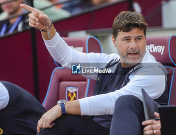 2023-08-20 - Chelsea manager Mauricio Pochettino during the English championship Premier League football match between West Ham United and Chelsea on 20 August 2023 at the London Stadium in London, England - FOOTBALL - ENGLISH CHAMP - WEST HAM V CHELSEA - ENGLISH PREMIER LEAGUE - SOCCER