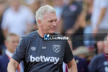 2023-08-20 - West Ham United manager David Moyes during the English championship Premier League football match between West Ham United and Chelsea on 20 August 2023 at the London Stadium in London, England - FOOTBALL - ENGLISH CHAMP - WEST HAM V CHELSEA - ENGLISH PREMIER LEAGUE - SOCCER