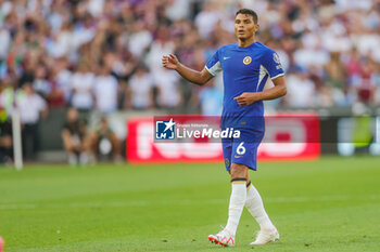 2023-08-20 - Chelsea defender Thiago Silva during the English championship Premier League football match between West Ham United and Chelsea on 20 August 2023 at the London Stadium in London, England - FOOTBALL - ENGLISH CHAMP - WEST HAM V CHELSEA - ENGLISH PREMIER LEAGUE - SOCCER