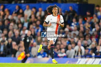 2023-08-25 - Luton Town forward Tahith Chong during the English championship Premier League football match between Chelsea and Luton Town on 25 August 2023 at Stamford Bridge in London, England - FOOTBALL - ENGLISH CHAMP - CHELSEA V LUTON TOWN - ENGLISH PREMIER LEAGUE - SOCCER