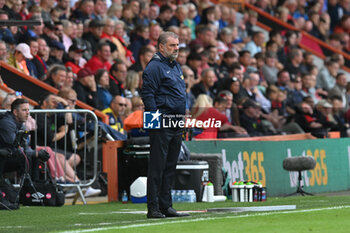2023-08-26 - Tottenham Hotspur manager Ange Postecoglou during the English championship Premier League football match between Bournemouth and Tottenham Hotspur on 26 August 2023 at the Vitality Stadium in Bournemouth, England - FOOTBALL - ENGLISH CHAMP - BOURNEMOUTH V TOTTENHAM - ENGLISH PREMIER LEAGUE - SOCCER