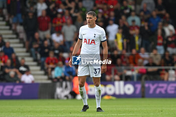 2023-08-26 - Micky van de Ven (37) of Tottenham Hotspur during the English championship Premier League football match between Bournemouth and Tottenham Hotspur on 26 August 2023 at the Vitality Stadium in Bournemouth, England - FOOTBALL - ENGLISH CHAMP - BOURNEMOUTH V TOTTENHAM - ENGLISH PREMIER LEAGUE - SOCCER