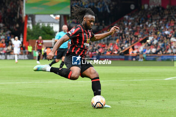 2023-08-26 - Antoine Semenyo (24) of AFC Bournemouth during the English championship Premier League football match between Bournemouth and Tottenham Hotspur on 26 August 2023 at the Vitality Stadium in Bournemouth, England - FOOTBALL - ENGLISH CHAMP - BOURNEMOUTH V TOTTENHAM - ENGLISH PREMIER LEAGUE - SOCCER