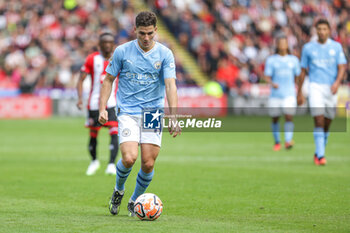 2023-08-27 - Julian Alvarez (19) of Manchester City during the English championship Premier League football match between Sheffield United and Manchester City on 27 August 2023 at Bramall Lane in Sheffield, England - FOOTBALL - ENGLISH CHAMP - SHEFFIELD V MANCHESTER CITY - ENGLISH PREMIER LEAGUE - SOCCER