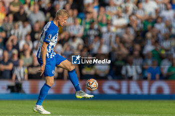 2023-09-02 - Brighton & Hove Albion defender Jan Paul van Hecke during the Premier League match between Brighton and Hove Albion and Newcastle United at the American Express Stadium, Brighton and Hove, England on 2 September 2023. Photo Jane Stokes / Pro Sports Images / DPPI - FOOTBALL - ENGLISH CHAMP - BRIGHTON V NEWCASTLE - ENGLISH PREMIER LEAGUE - SOCCER