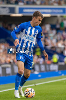 2023-09-02 - Brighton & Hove Albion midfielder Solly March during the Premier League match between Brighton and Hove Albion and Newcastle United at the American Express Stadium, Brighton and Hove, England on 2 September 2023. Photo Jane Stokes / Pro Sports Images / DPPI - FOOTBALL - ENGLISH CHAMP - BRIGHTON V NEWCASTLE - ENGLISH PREMIER LEAGUE - SOCCER