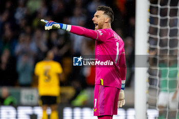 2023-10-28 - Wolverhampton Wanderers goalkeeper Jose Sa during the English championship Premier League football match between Wolverhampton Wanderers and Newcastle United on 28 October 2023 at Molineux in Wolverhampton, England - FOOTBALL - ENGLISH CHAMP - WOLVERHAMPTON V NEWCASTLE - ENGLISH PREMIER LEAGUE - SOCCER