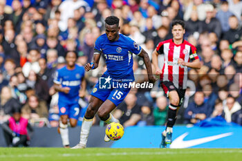 2023-10-29 - Nicolas Jackson (15) of Chelsea during the English championship Premier League football match between Chelsea and Brentford on 28 October 2023 at Stamford Bridge in London, England - FOOTBALL - ENGLISH CHAMP - CHELSEA V BRENTFORD - ENGLISH PREMIER LEAGUE - SOCCER