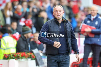 2023-11-05 - Steve Cooper manager of Nottingham Forest during the English championship Premier League football match between Nottingham Forest and Aston Villa on 5 November 2023 at the City Ground in Nottingham, England - FOOTBALL - ENGLISH CHAMP - NOTTINGHAM FOREST V ASTON VILLA - ENGLISH PREMIER LEAGUE - SOCCER