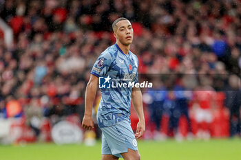 2023-11-05 - Youri Tielemans (8) of Aston Villa during the English championship Premier League football match between Nottingham Forest and Aston Villa on 5 November 2023 at the City Ground in Nottingham, England - FOOTBALL - ENGLISH CHAMP - NOTTINGHAM FOREST V ASTON VILLA - ENGLISH PREMIER LEAGUE - SOCCER