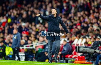 2023-11-11 - Mikel Arteta Manager of Arsenal during the English championship Premier League football match between Arsenal and Burnley on 11 November 2023 at the Emirates Stadium in London, England - FOOTBALL - ENGLISH CHAMP - ARSENAL V BURNLEY - ENGLISH PREMIER LEAGUE - SOCCER