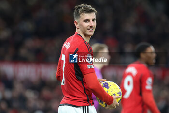 2023-11-11 - Mason Mount of Manchester United during the English championship Premier League football match between Manchester United and Luton Town on 11 November 2023 at Old Trafford in Manchester, England - FOOTBALL - ENGLISH CHAMP - MANCHESTER UNITED V LUTON TOWN - ENGLISH PREMIER LEAGUE - SOCCER