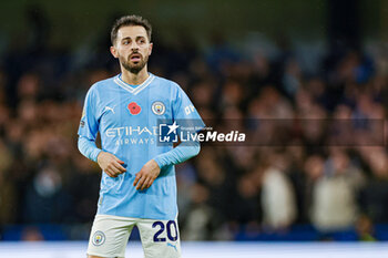 2023-11-13 - Bernardo Silva (20) of Manchester City during the English championship Premier League football match between Chelsea and Manchester City on 12 November 2023 at Stamford Bridge in London, England - FOOTBALL - ENGLISH CHAMP - CHELSEA V MANCHESTER CITY - ENGLISH PREMIER LEAGUE - SOCCER