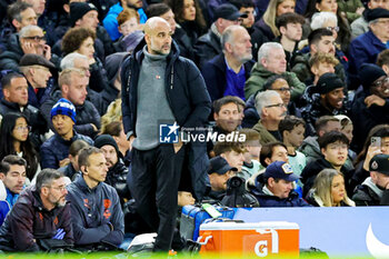 2023-11-13 - Pep Guardiola Manager of Manchester City during the English championship Premier League football match between Chelsea and Manchester City on 12 November 2023 at Stamford Bridge in London, England - FOOTBALL - ENGLISH CHAMP - CHELSEA V MANCHESTER CITY - ENGLISH PREMIER LEAGUE - SOCCER