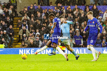 2023-11-13 - Nicolas Jackson (15) of Chelsea scores a goal 3-3 during the English championship Premier League football match between Chelsea and Manchester City on 12 November 2023 at Stamford Bridge in London, England - FOOTBALL - ENGLISH CHAMP - CHELSEA V MANCHESTER CITY - ENGLISH PREMIER LEAGUE - SOCCER