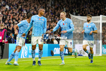 2023-11-13 - Manuel Akanji (25) of Manchester City scores a goal and celebrates 2-2 during the English championship Premier League football match between Chelsea and Manchester City on 12 November 2023 at Stamford Bridge in London, England - FOOTBALL - ENGLISH CHAMP - CHELSEA V MANCHESTER CITY - ENGLISH PREMIER LEAGUE - SOCCER