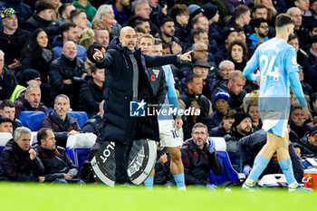 2023-11-13 - Pep Guardiola Manager of Manchester City during the English championship Premier League football match between Chelsea and Manchester City on 12 November 2023 at Stamford Bridge in London, England - FOOTBALL - ENGLISH CHAMP - CHELSEA V MANCHESTER CITY - ENGLISH PREMIER LEAGUE - SOCCER