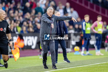 2023-11-12 - West Ham United manager David Moyes during the English championship Premier League football match between West Ham United and Nottingham Forest on 12 November 2023 at the London Stadium in London, England - FOOTBALL - ENGLISH CHAMP - WEST HAM V NOTTINGHAM - ENGLISH PREMIER LEAGUE - SOCCER