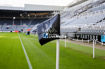 2023-11-25 - General view, corner flag illustration during the English championship Premier League football match between Newcastle United and Chelsea on 25 November 2023 at St James's Park in Newcastle, England - FOOTBALL - ENGLISH CHAMP - NEWCASTLE V CHELSEA - ENGLISH PREMIER LEAGUE - SOCCER