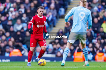2023-11-25 - Liverpool midfielder Alexis Mac Allister during the English championship Premier League football match between Manchester City and Liverpool on 25 November 2023 at the Etihad Stadium in Manchester, England - FOOTBALL - ENGLISH CHAMP - MANCHESTER CITY V LIVERPOOL - ENGLISH PREMIER LEAGUE - SOCCER