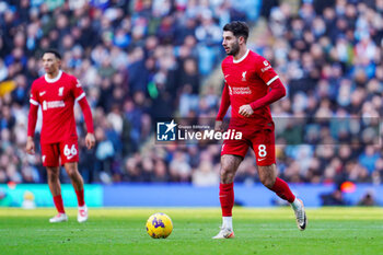 2023-11-25 - Liverpool midfielder Dominik Szoboszlai during the English championship Premier League football match between Manchester City and Liverpool on 25 November 2023 at the Etihad Stadium in Manchester, England - FOOTBALL - ENGLISH CHAMP - MANCHESTER CITY V LIVERPOOL - ENGLISH PREMIER LEAGUE - SOCCER