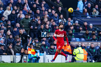 2023-11-25 - Liverpool forward Mohamed Salah during the English championship Premier League football match between Manchester City and Liverpool on 25 November 2023 at the Etihad Stadium in Manchester, England - FOOTBALL - ENGLISH CHAMP - MANCHESTER CITY V LIVERPOOL - ENGLISH PREMIER LEAGUE - SOCCER