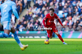 2023-11-25 - Liverpool midfielder Curtis Jones during the English championship Premier League football match between Manchester City and Liverpool on 25 November 2023 at the Etihad Stadium in Manchester, England - FOOTBALL - ENGLISH CHAMP - MANCHESTER CITY V LIVERPOOL - ENGLISH PREMIER LEAGUE - SOCCER