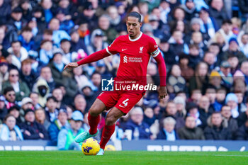 2023-11-25 - Liverpool defender Virgil van Dijk during the English championship Premier League football match between Manchester City and Liverpool on 25 November 2023 at the Etihad Stadium in Manchester, England - FOOTBALL - ENGLISH CHAMP - MANCHESTER CITY V LIVERPOOL - ENGLISH PREMIER LEAGUE - SOCCER