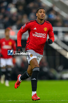 2023-12-02 - Anthony Martial of Manchester United during the English championship Premier League football match between Newcastle United and Manchester United on 2 December 2023 at St James’ Park in Newcastle, England - FOOTBALL - ENGLISH CHAMP - NEWCASTLE V MANCHESTER UNITED - ENGLISH PREMIER LEAGUE - SOCCER