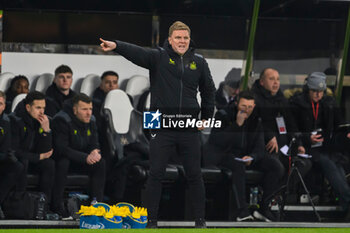 2023-12-02 - Newcastle manager, Eddie Howe during the English championship Premier League football match between Newcastle United and Manchester United on 2 December 2023 at St James’ Park in Newcastle, England - FOOTBALL - ENGLISH CHAMP - NEWCASTLE V MANCHESTER UNITED - ENGLISH PREMIER LEAGUE - SOCCER