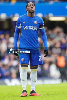 2023-12-03 - Chelsea defender Axel Disasi during the English championship Premier League football match between Chelsea and Brighton and Hove Albion on 3 December 2023 at Stamford Bridge in London, England - FOOTBALL - ENGLISH CHAMP - CHELSEA V BRIGHTON - ENGLISH PREMIER LEAGUE - SOCCER
