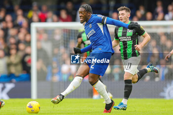 2023-12-03 - Chelsea defender Axel Disasi during the English championship Premier League football match between Chelsea and Brighton and Hove Albion on 3 December 2023 at Stamford Bridge in London, England - FOOTBALL - ENGLISH CHAMP - CHELSEA V BRIGHTON - ENGLISH PREMIER LEAGUE - SOCCER
