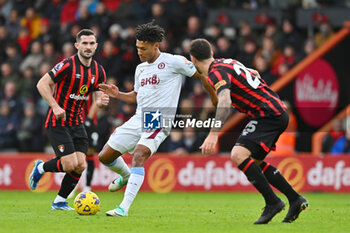 2023-12-03 - Ollie Watkins (11) of Aston Villa during the English championship Premier League football match between Bournemouth and Aston Villa on 3 December 2023 at the Vitality Stadium in Bournemouth, England - FOOTBALL - ENGLISH CHAMP - BOURNEMOUTH V ASTON VILLA - ENGLISH PREMIER LEAGUE - SOCCER