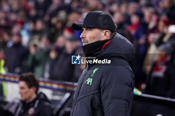 2023-12-06 - Liverpool Manager Jurgen Klopp during the English championship Premier League football match between Sheffield United and Liverpool FC on 6 December 2023 at Bramall Lane in Sheffield, England - FOOTBALL - ENGLISH CHAMP - SHEFFIELD V LIVERPOOL - ENGLISH PREMIER LEAGUE - SOCCER