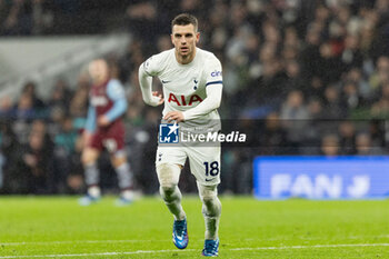 2023-12-07 - Tottenham Hotspur midfielder Giovani Lo Celso during the English championship Premier League football match between Tottenham Hotspur and West Ham United on 7 December 2023 at Tottenham Hotspur Stadium in London, England - FOOTBALL - ENGLISH CHAMP - TOTTENHAM V WEST HAM - ENGLISH PREMIER LEAGUE - SOCCER