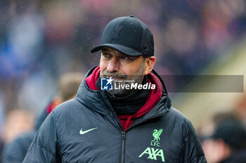 2023-12-09 - Jurgen Klopp Manager of Liverpool during the English championship Premier League football match between Crystal Palace and Liverpool on 9 December 2023 at Selhurst Park in London, England - FOOTBALL - ENGLISH CHAMP - CRYSTAL PALACE V LIVERPOOL - ENGLISH PREMIER LEAGUE - SOCCER
