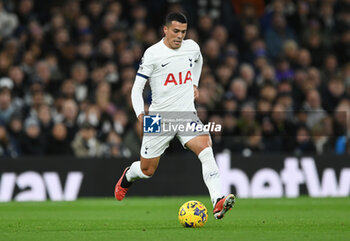 2023-12-10 - Pedro Porro of Tottenham during the English championship Premier League football match between Tottenham Hotspur and Newcastle United on 10 December 2023 at Tottenham Hotspur Stadium in London, England - FOOTBALL - ENGLISH CHAMP - TOTTENHAM V NEWCASTLE - ENGLISH PREMIER LEAGUE - SOCCER