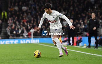 2023-12-10 - Son Heung-min of Tottenham Hotspur during the English championship Premier League football match between Tottenham Hotspur and Newcastle United on 10 December 2023 at Tottenham Hotspur Stadium in London, England - FOOTBALL - ENGLISH CHAMP - TOTTENHAM V NEWCASTLE - ENGLISH PREMIER LEAGUE - SOCCER