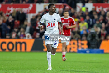 2023-12-15 - Papa Matar Sarr of Tottenham Hotspur during the English championship Premier League football match between Nottingham Forest and Tottenham Hotspur on 15 December 2023 at the City Ground in Nottingham, England - FOOTBALL - ENGLISH CHAMP - NOTTINGHAM FOREST V TOTTENHAM - ENGLISH PREMIER LEAGUE - SOCCER
