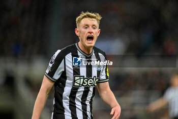 2023-12-16 - Sean Longstaff of Newcastle during the English championship Premier League football match between Newcastle United and Fulham on 16 December 2023 at St. James' Park in Newcastle, England - FOOTBALL - ENGLISH CHAMP - NEWCASTLE V FULHAM - ENGLISH PREMIER LEAGUE - SOCCER