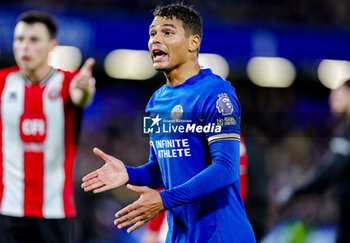 2023-12-18 - Thiago Silva (6) of Chelsea during the English championship Premier League football match between Chelsea and Sheffield United on 16 December 2023 at Stamford Bridge in London, England - FOOTBALL - ENGLISH CHAMP - CHELSEA V SHEFFIELD UNITED - ENGLISH PREMIER LEAGUE - SOCCER
