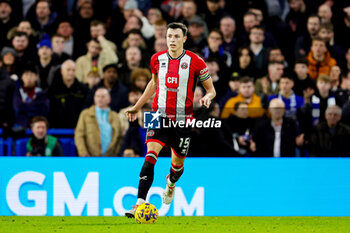2023-12-18 - Anel Ahmedhodzic (15) of Sheffield during the English championship Premier League football match between Chelsea and Sheffield United on 16 December 2023 at Stamford Bridge in London, England - FOOTBALL - ENGLISH CHAMP - CHELSEA V SHEFFIELD UNITED - ENGLISH PREMIER LEAGUE - SOCCER