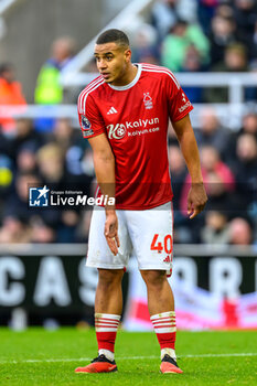 2023-12-26 - Murillo of Nottingham Forest during the English championship Premier League football match between Newcastle United and Nottingham Forest on 26 December 2023 at St. James' Park in Newcastle, England - FOOTBALL - ENGLISH CHAMP - NEWCASTLE V NOTTINGHAM FOREST - ENGLISH PREMIER LEAGUE - SOCCER