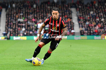 2023-12-26 - Justin Kluivert (19) of AFC Bournemouth during the English championship Premier League football match between Bournemouth and Fulham on 26 December 2023 at the Vitality Stadium in Bournemouth, England - FOOTBALL - ENGLISH CHAMP - BOURNEMOUTH V FULHAM - ENGLISH PREMIER LEAGUE - SOCCER