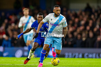 2023-12-27 - Jordan Ayew (9) of Crystal Palace during the English championship Premier League football match between Chelsea and Crystal Palace on 27 December 2023 at Stamford Bridge in London, England - FOOTBALL - ENGLISH CHAMP - CHELSEA V CRYSTAL PALACE - ENGLISH PREMIER LEAGUE - SOCCER
