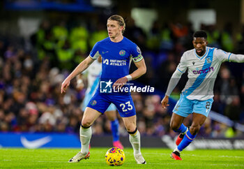 2023-12-27 - Conor Gallagher (23) of Chelsea during the English championship Premier League football match between Chelsea and Crystal Palace on 27 December 2023 at Stamford Bridge in London, England - FOOTBALL - ENGLISH CHAMP - CHELSEA V CRYSTAL PALACE - ENGLISH PREMIER LEAGUE - SOCCER