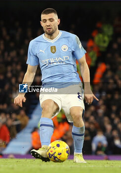 2023-12-30 - Manchester City midfielder Mateo Kovacic during the English championship Premier League football match between Manchester City and Sheffield United on 30 December 2023 at the Etihad Stadium in Manchester, England - FOOTBALL - ENGLISH CHAMP - MANCHESTER CITY V SHEFFIELD UNITED - ENGLISH PREMIER LEAGUE - SOCCER